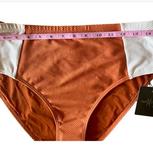 Nip Tuck Copper Bikini Size 10 NWT Multi Fit Cup - Picture 3 of 7